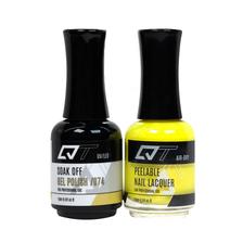 QT Gel Polish + Nail Lacquer, 074, 0.5oz