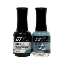 QT Gel Polish + Nail Lacquer, 095, 0.5oz