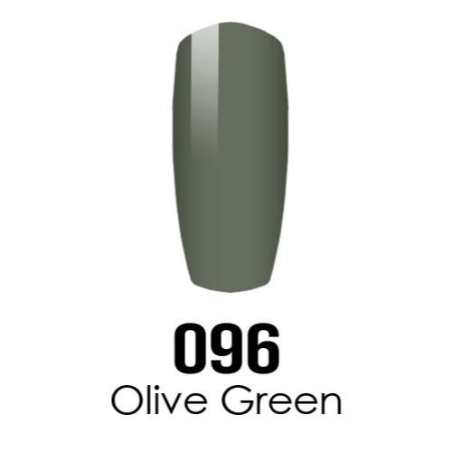 DC Nail Lacquer And Gel Polish (New DND), DC096, Olive Garden, 0.6oz