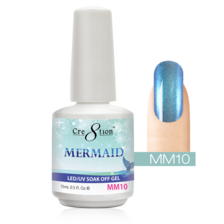 Cre8tion Mermaid Gel Polish, 0.5oz, MM10