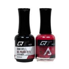 QT Gel Polish + Nail Lacquer, 115, 0.5oz