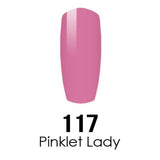 DC Nail Lacquer And Gel Polish (New DND), DC117, Pinklet Lady, 0.6oz