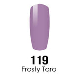DC Nail Lacquer And Gel Polish (New DND), DC119, Frosty Taro, 0.6oz
