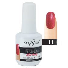 Cre8tion Platinum After Party Gel Polish, 0.5oz, 11