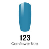DC Nail Lacquer And Gel Polish (New DND), DC123, Cornflower Blue, 0.6oz