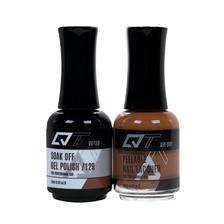 QT Gel Polish + Nail Lacquer, 129, 0.5oz