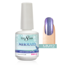 Cre8tion Mermaid Gel Polish, 0.5oz, MM12