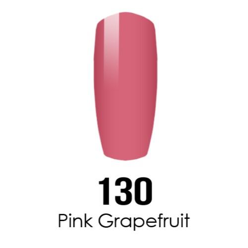 DC Nail Lacquer And Gel Polish (New DND), DC130, Pink Grapefruit, 0.6oz