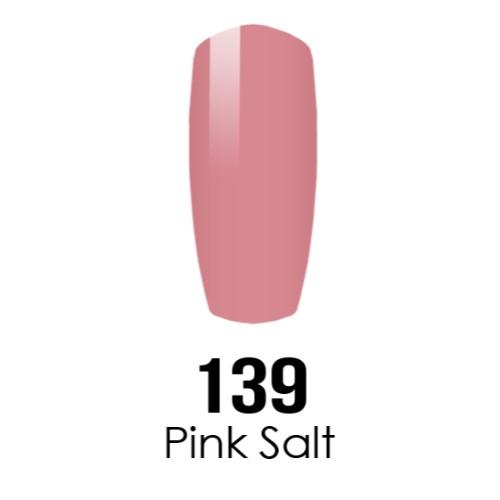 DC Nail Lacquer And Gel Polish (New DND), DC139, Pink Salt, 0.6oz