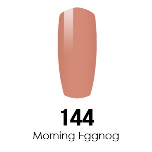 DC Nail Lacquer And Gel Polish (New DND), DC144, Morning Eggnog, 0.6oz