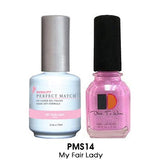 LeChat Perfect Match Nail Lacquer And Gel Polish, PMS014, My Fair Lady, 0.5oz