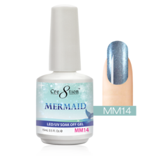 Cre8tion Mermaid Gel Polish, 0.5oz, MM14