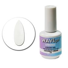 Wave Gel Ombre Gel Polish, 15, Coconut Cream, 0.5oz