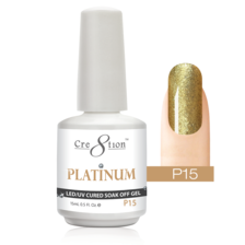 Cre8tion Platinum Gel Polish, 0.5oz, P15