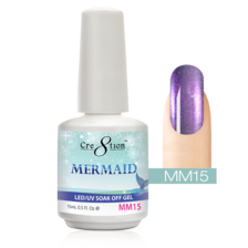 Cre8tion Mermaid Gel Polish, 0.5oz, MM15