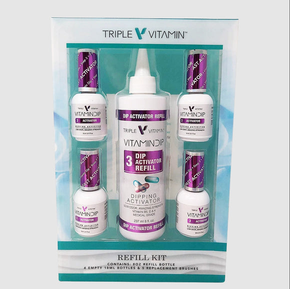 Triple Vitamin Refill Kit, 03, ACTIVATOR, 8oz