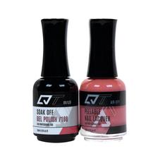 QT Gel Polish + Nail Lacquer, 166, 0.5oz