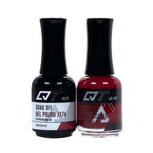 QT Gel Polish + Nail Lacquer, 174, 0.5oz