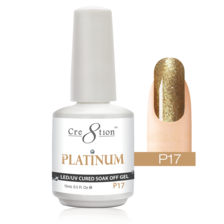 Cre8tion Platinum Gel Polish, 0.5oz, P17