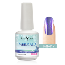 Cre8tion Mermaid Gel Polish, 0.5oz, MM17