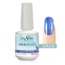 Cre8tion Mermaid Gel Polish, 0.5oz, MM18