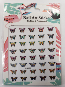 Professional & Fashion Butterfly Nail Art Sticker Z-D3701