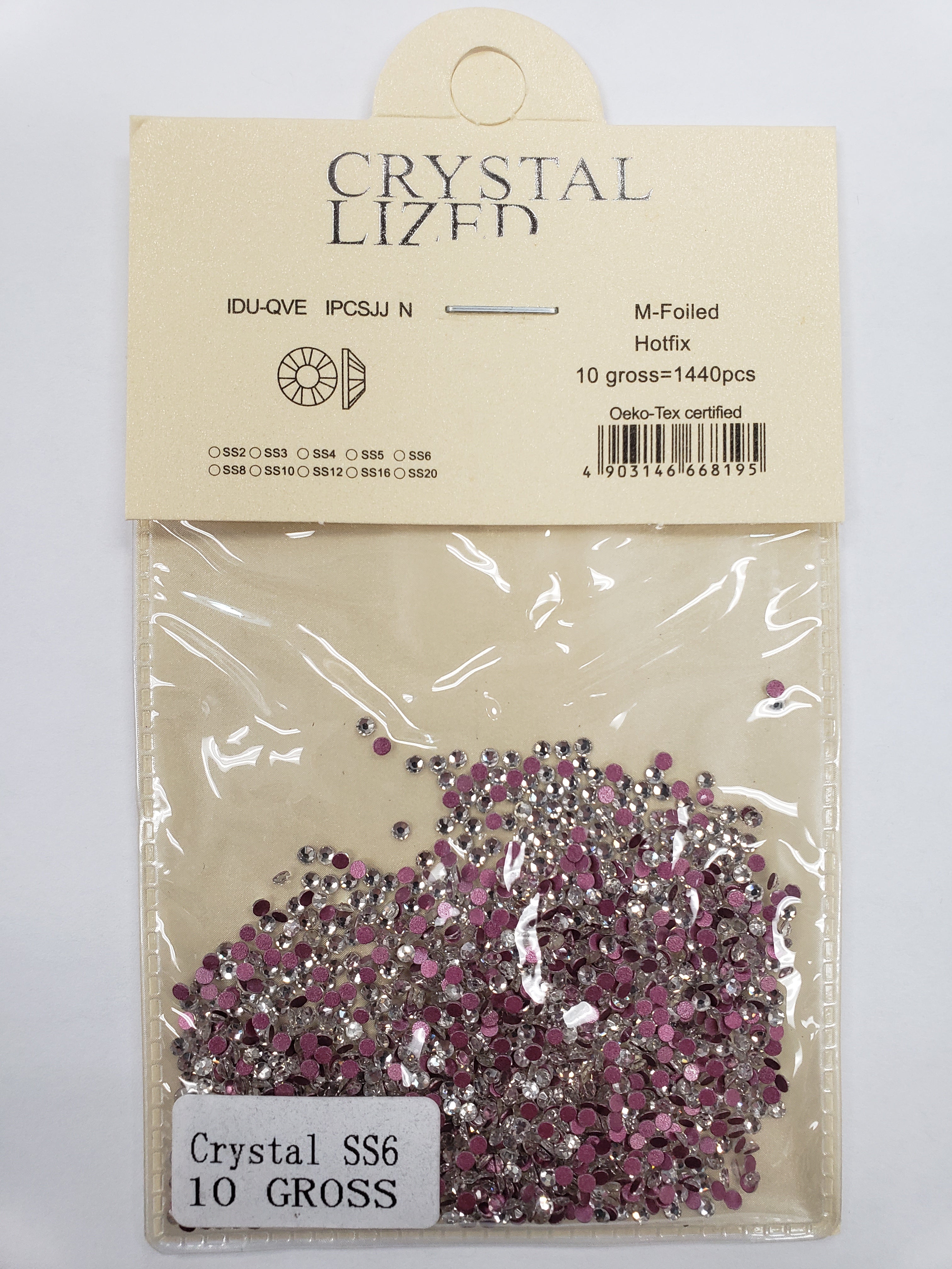 CRYSTAL-LIZED Crystal Nail Art | SS6 10 GROSS