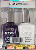 PREMIUMNAILS EDS Glaze Duo (Gel + Lacquer) | EDGP 131 Purple Glitter
