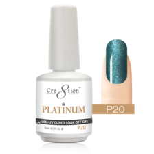 Cre8tion Platinum Gel Polish, 0.5oz, P20