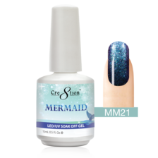 Cre8tion Mermaid Gel Polish, 0.5oz, MM21