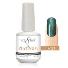 Cre8tion Platinum Gel Polish, 0.5oz, P21