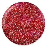 DND DC Gel Mermaid Collection, 230, Sparkle Red, 0.6oz