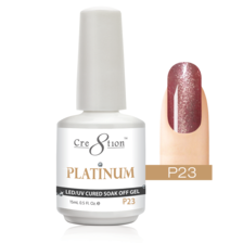 Cre8tion Platinum Gel Polish, 0.5oz, P23