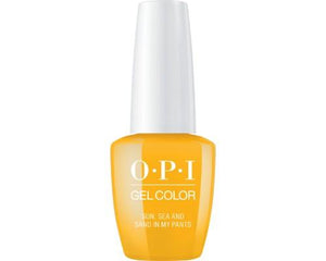 OPI GelColor 3, Lisbon Collection, L23, Sun, Sea, and Sand in My Pants, 0.5oz