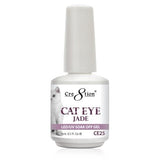 Cre8tion Cat Eye Jade Gel Polish, 0916-0828, 0.5oz, CE25