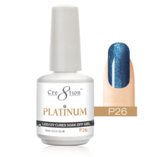 Cre8tion Platinum Gel Polish, 0.5oz, P26