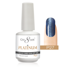 Cre8tion Platinum Gel Polish, 0.5oz, P27