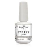 Cre8tion Cat Eye Jade Gel Polish, 0916-0831, 0.5oz, CE28