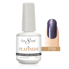 Cre8tion Platinum Gel Polish, 0.5oz, P31