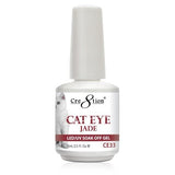 Cre8tion Cat Eye Jade Gel Polish, 0916-0836, 0.5oz, CE33