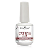 Cre8tion Cat Eye Jade Gel Polish, 0916-0837, 0.5oz, CE34
