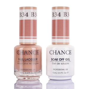 Cre8tion Change Gel & Lacquer, Bare Collection , B34, 0.5oz