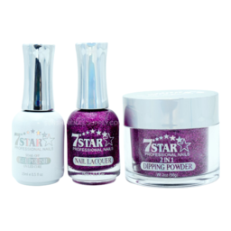 7 Star UV/LED Soak Off Gel Polish 3in1 - 358