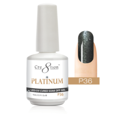 Cre8tion Platinum Gel Polish, 0.5oz, P36