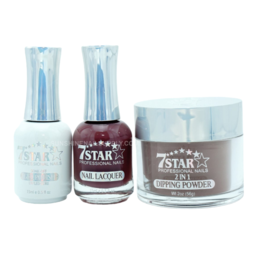 7 Star UV/LED Soak Off Gel Polish 3in1 - 376