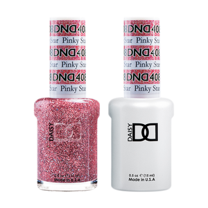 DND Nail Lacquer And Gel Polish , 408, Pinky Star, 0.5oz