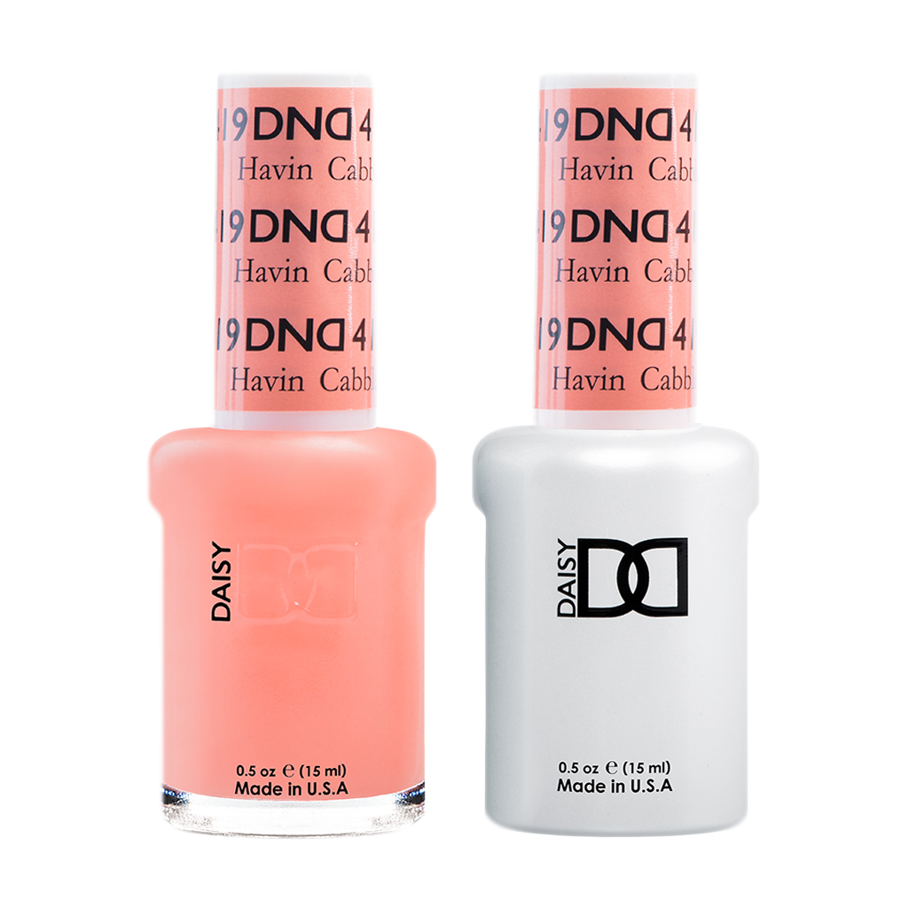 DND Nail Lacquer And Gel Polish, 419, Havin Cabbler, 0.5oz