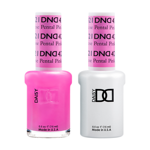 DND Nail Lacquer And Gel Polish, 421, Rose Petal Pink, 0.5oz