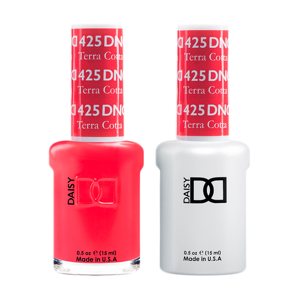 DND Nail Lacquer And Gel Polish, 425, Terra Cotta, 0.5oz