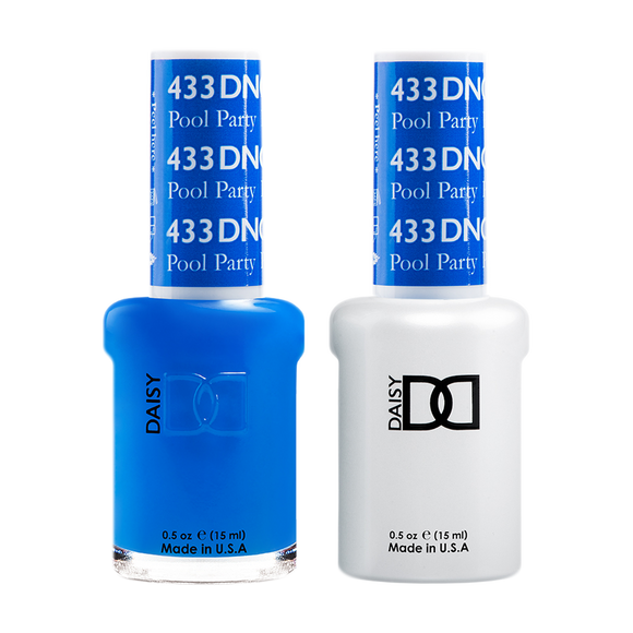 DND Nail Lacquer And Gel Polish, 433, Pool Party, 0.5oz